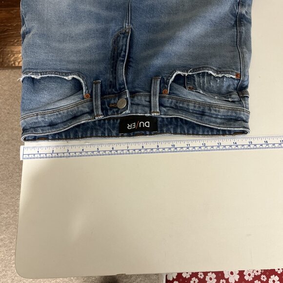 Duer L2X Stretchy Skinny Distressed Jeans Men's Size 30X32 - Picture 8 of 10